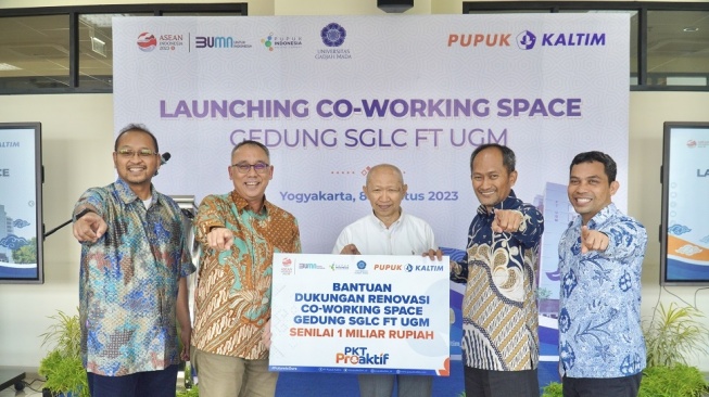 Kenalkan Dunia Industri, Pupuk Kaltim Hadirkan Coworking Space di Fakultas Teknik UGM