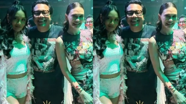 Gaya Artis di Pesta Ulang Tahun Erika Carlina (Instagram/@lunamaya)