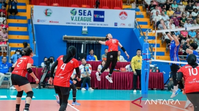 Tekuk Filipina, Timnas Voli Putri Indonesia Amankan Peringkat Ketiga SEA V League 2023