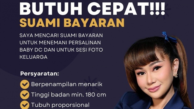 HEBOH! Denise Chariesta Cari Suami Bayaran untuk Foto Keluarga! Simak Kriteria dan Cara Daftarnya di Sini