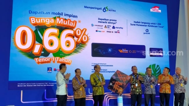 Peringati 66 Tahun Astra Hadir di Indonesia, Tersedia Kredit Mobil dengan Bunga 0,66 Persen di GIIAS 2023