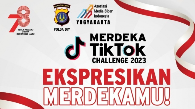 AMSI DIY dan Polda DIY Gelar 'Merdeka Tik Tok Challenge 2023', Hadiahnya Jutaan Rupiah!