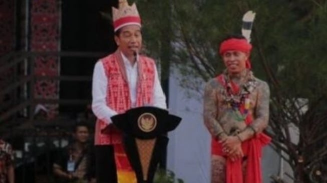 Profil Panglima Jilah, Pendukung Jokowi dan Proyek IKN di Tanah Dayak