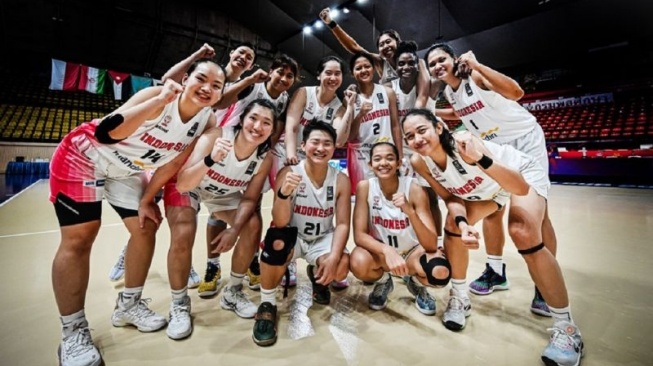 Tekuk Iran, Timnas Basket Putri Indonesia Melaju ke Semifinal Piala Asia FIBA 2023