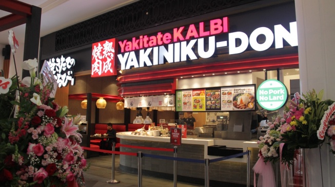 Yakitate Kalbi Yakiniku-Don Gandaria City Mall. (Istimewa)