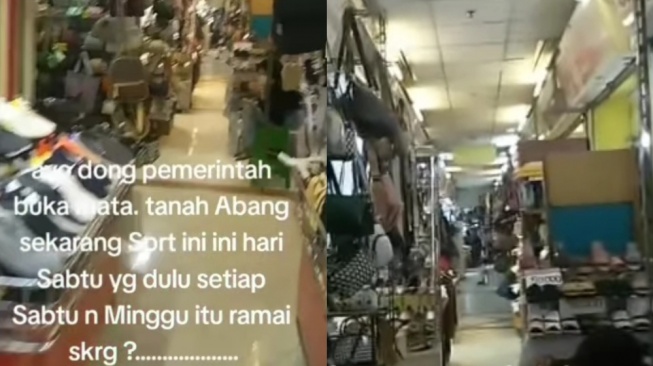 Lapaknya Sepi Pembeli, Pedagang Tanah Abang Mulai Ngeluh ke Pemerintah