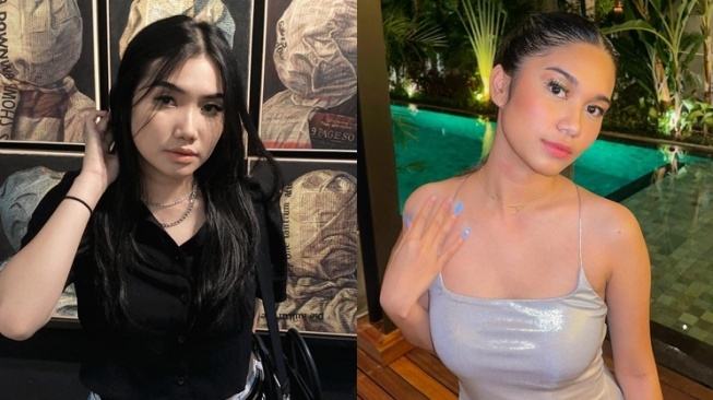 Adu Gaya Azizah Salsha vs Marshella Aprilia (instagram/@azizahsalsha_/@marshellaprilia)