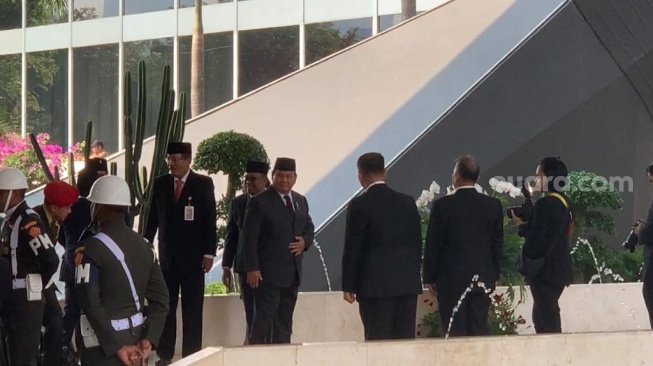 Prabowo Bareng Cak Imin Merapat ke Senayan Jelang Sidang Tahunan DPR/MPR