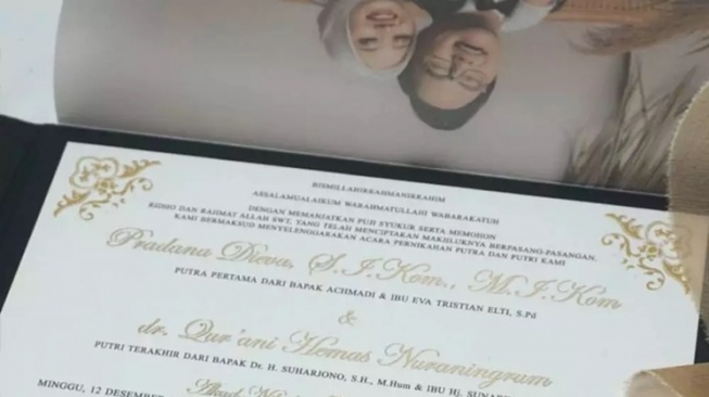 Potret Undangan Pernikahan Penyanyi Dangdut (instagram/@trikarta_invitation)