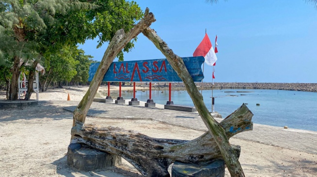 Pantai Lalassa di Tanjung Lesung. (Dok. KEK Tanjung Lesung)