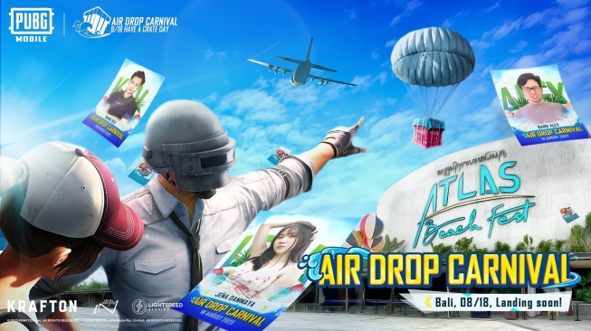 Rasakan Keseruan Event Karnaval Air Drop PUBG Mobile!