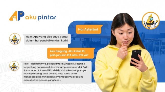 Kenalan dengan Asterbot, Konselor AI Pendidikan Pertama di Indonesia