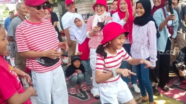 Potret Anak Artis Ikut Lomba 17-an (Suara.com/Rena Pangesti)