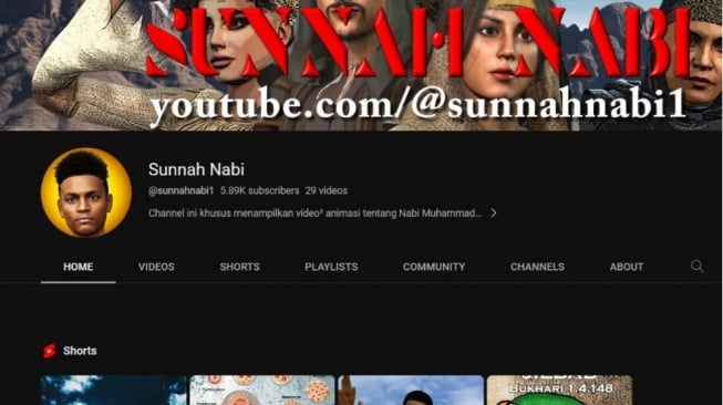 Detail Isi Konten Akun YouTube Sunnah Nabi yang Diduga Hina Nabi Muhammad