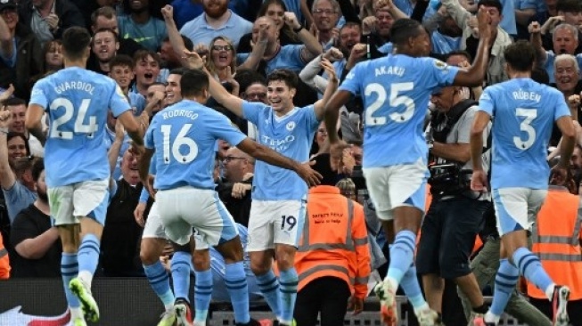 Hasil Manchester City vs Newcastle di Liga Inggris: Gol Tunggal Julian Alvarez Menangkan The Citizens