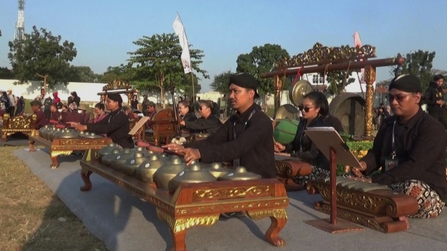 Ratusan Pengrawit Buka Internasional Yogyakarta Gamelan Festival