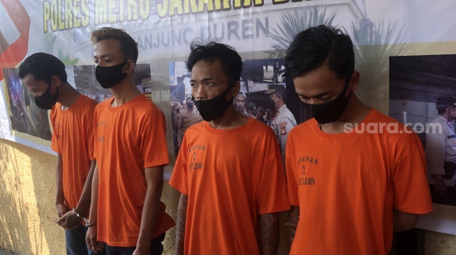 Palak hingga Tusuk Sopir dan Kernet Truk di Tomang, Polisi Ringkus 5 Tersangka