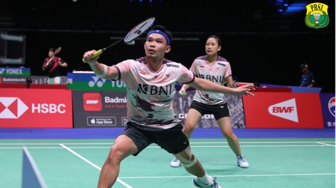 Menang, Rinov/Pitha Lolos Putaran Pertama BWF World Championships 2023