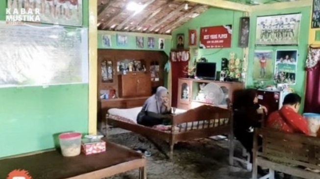 Rumah Pratama Arhan di Blora, Jawa Tengah. [YouTube Imam Juna]