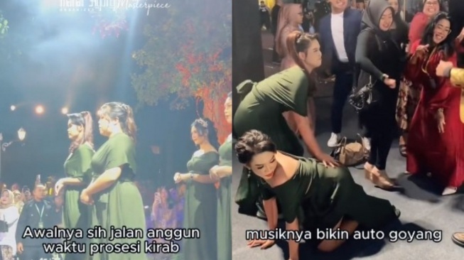 Aksi Bridesmaid Bella Bonita di Nikahan Denny Caknan Banjir Cibiran: Aku Sih Malu...