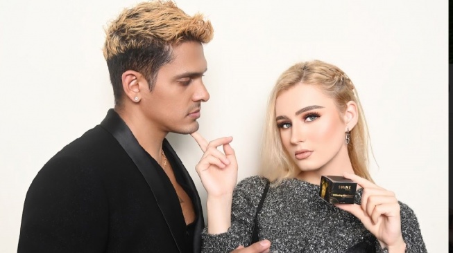 Makin Kompak, Robby Shine dan Nastasya Shine Kini Jualan Skincare Rusia