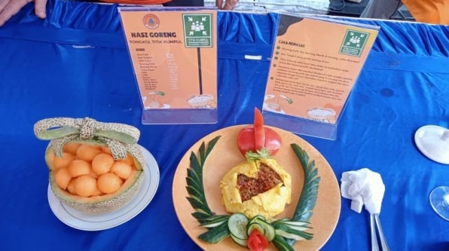 Nasi Goreng Titik Kumpul Ala BPBD Kota Mataram, Ini Artinya Saat Bencana