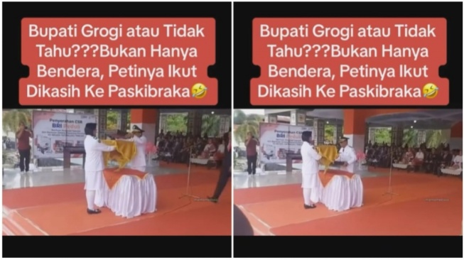 Serahkan Bendera Beserta Petinya, Bupati Maluku Tengah Ini Beri Klarifikasi