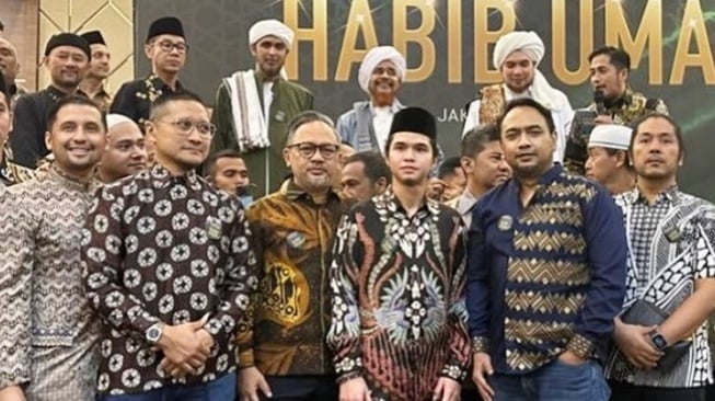 Artis Hadiri Ceramah Habib Umar (Instagram/@meisya__siregar)