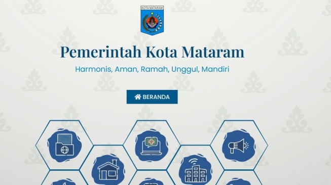 Web Pemkot Mataram Sempat Kena Hack Jadi Situs Judi Online Selama 2 Hari