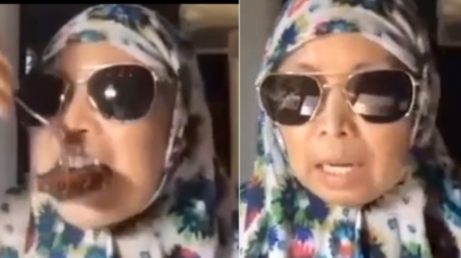 Baca Alfatihah, Ibu-ibu Berhijab Ini Tantang UAS hingga Rizieq Makan Babi: Setan Bingung Kalah Kreatif