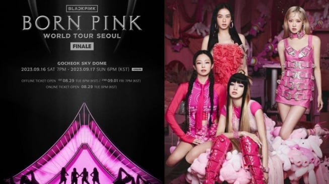 Cetak Sejarah Baru, BLACKPINK Gelar Konser BORN PINK di Gocheok Sky Dome