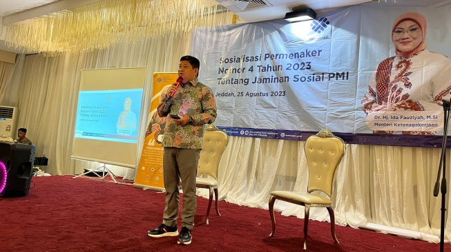 Serius Lindungi PMI, Menaker dan BPJS Ketenagakerjaan Sosialisasi Permenaker Nomor 4 Tahun 2023