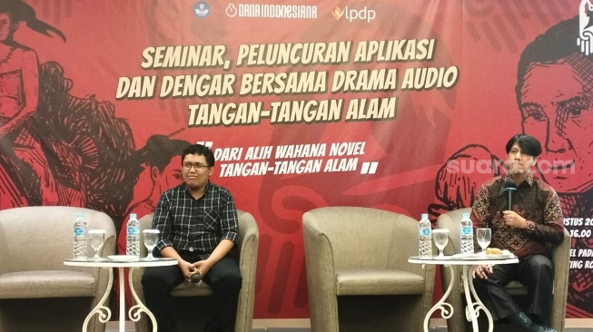 Novel "Tangan-tangan Alam" Karya Dafriansyah Putra Disajikan Lewat Audio, Bisa Download di Aplikasi