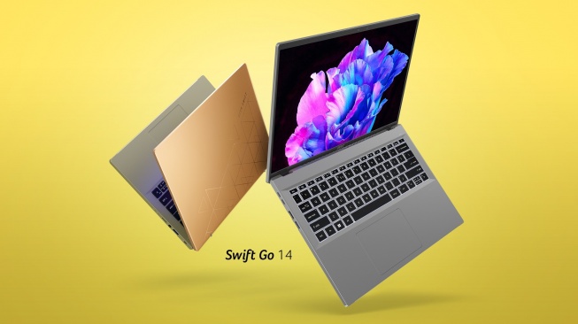 Acer Swift Go 14 OLED Special Edition. [Acer Indonesia]