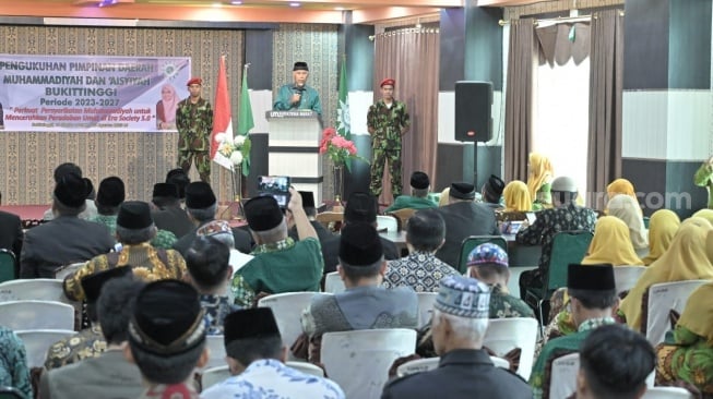 Ajak Muhammadiyah Sumbar Bersinergi Bangun Daerah, Gubernur Mahyeldi: Semua untuk Kepentingan Masyarakat!