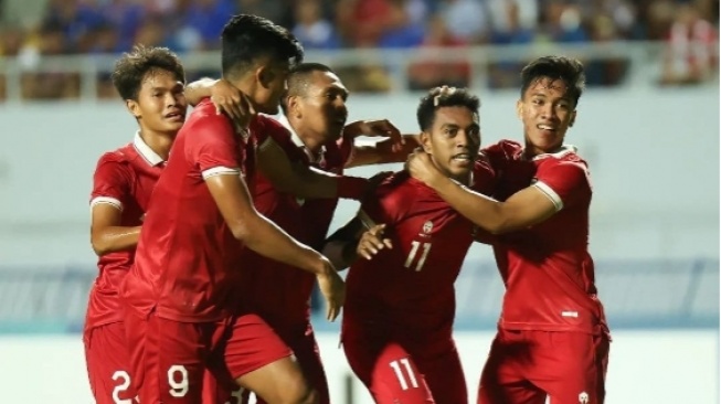 Indonesian U-23 National Team in the 2023 AFF U-23 Cup (Instagram/timnas.indonesia)