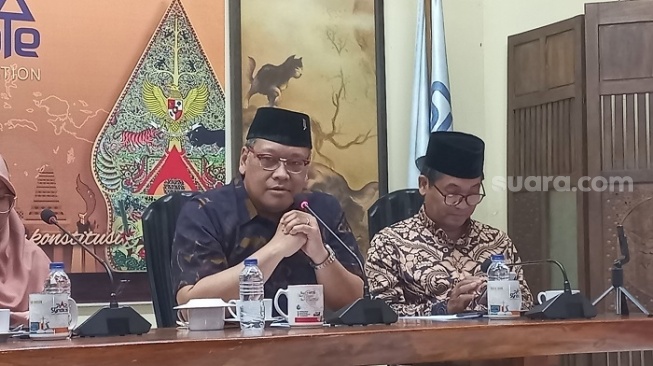 Ketua DPP PDI Perjuangan (PDIP), Eriko Sotarduga. (Suara.com/Bagaskara)