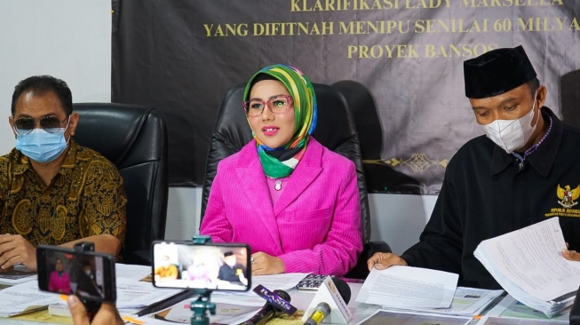 Lady Marsella Bantah Terima Proyek Bansos Rp3 Miliar: Silakan Dibuktikan