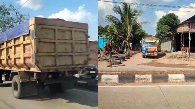 Siang Bolong, Truk Pengangkut Batu Bara Melintas di Jalan Suryanata Samarinda, Publik: Yang Penting Setoran