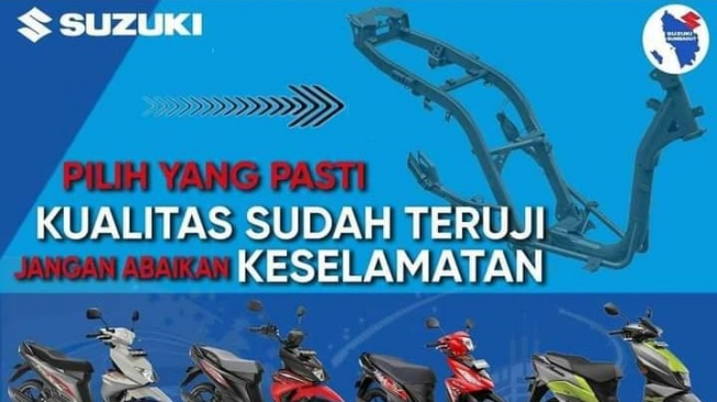 Saling Sindir Rangka Patah Merek Sepeda Motor. (Foto: Instagram/Tangkapan Layar) 