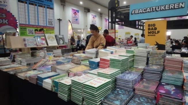 Sikapi Maraknya Toko Buku yang Tutup, Lebih dari 1,5 Juta Buku Dipamerkan di Big Bad Wolf Books Jogja