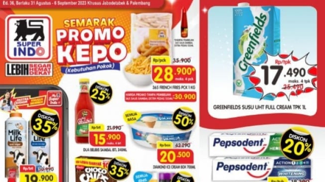 Promo Kepo Superindo Masih Berlangsung, Diskon Banyak Produk