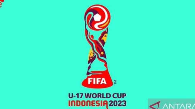 Logo Piala Dunia U-17 yang telah diresmikan FIFA pada Jumat (1/9/2023) (ANTARA/HO/FIFA)