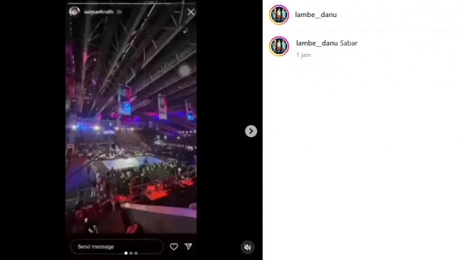 Video kerabat Thariq Halilintar memaki Fuji (Instagram/@lambe__danu)