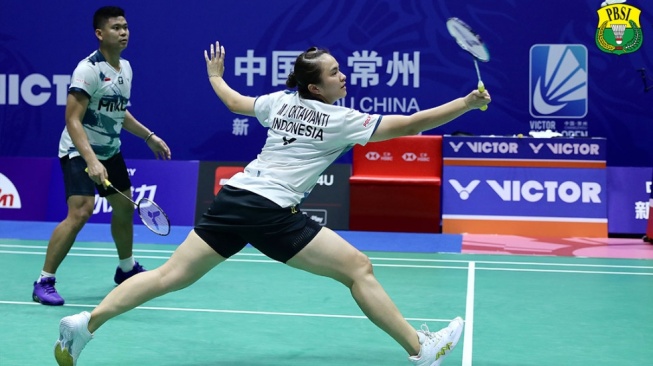 China Open 2023: Praveen/Melati Tuntaskan Misi ke Babak 16 Besar