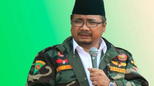 Menteri Agama sekaligus Ketua GP Ansor Yaqut Cholil Coumas. [Ansor News]