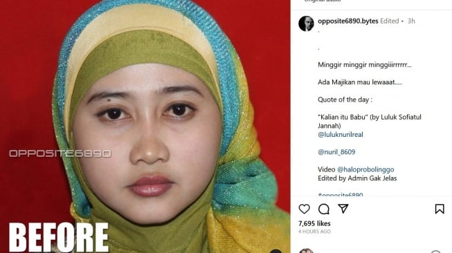 Foto lawas Luluk Nuril. [Instagram]