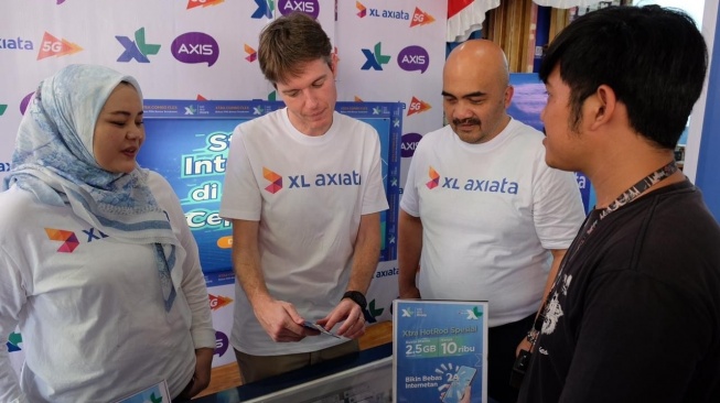 Hari Pelanggan Nasional 2023 XL Axiata. [XL Axiata]