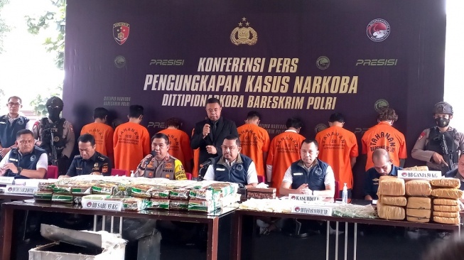 Bareskrim Polri Ungkap Kasus Peredaran 93 Kg Sabu Hingga 117 Gram Kokain