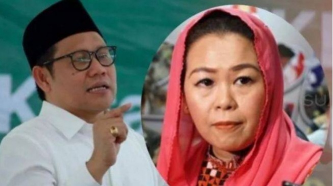 Reaksi Cak Imin soal Putri Gus Dur Dukung Ganjar-Mahfud